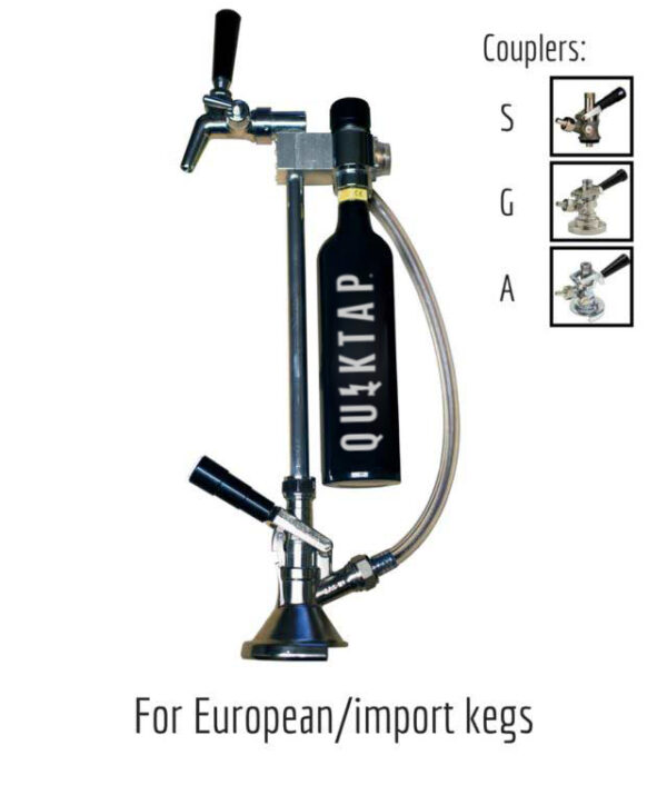 European Import Co2 Keg System by QuikTap